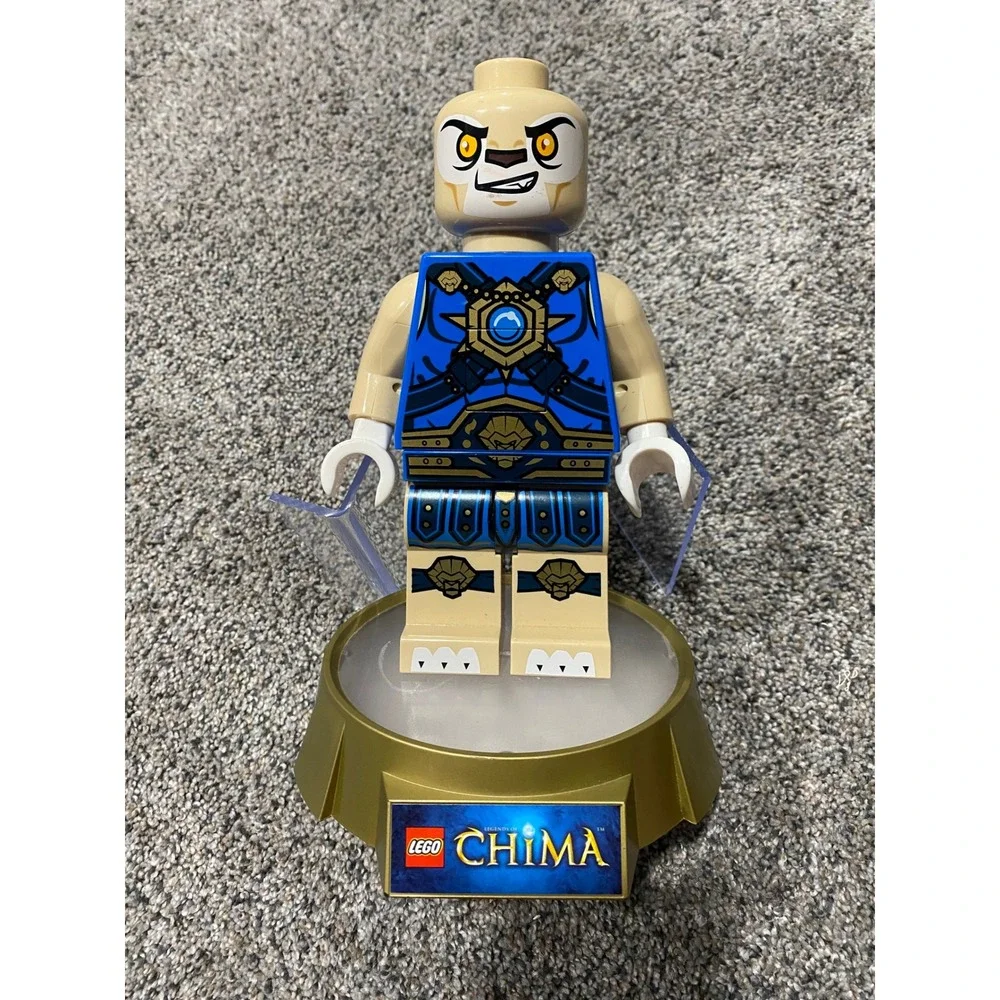 LEGO Legends of Chima Laval LED Lite Figure Unisex Large Blue Light Up Untested